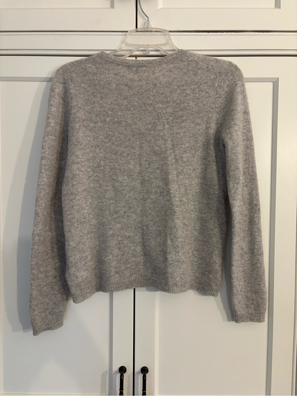 100% cashmere gray Sweater - Picture 4 of 4